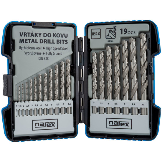 19-SET HSS-G MSP Set burgija za metal