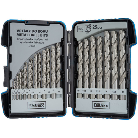 25-SET HSS-G MSP Set burgija za metal